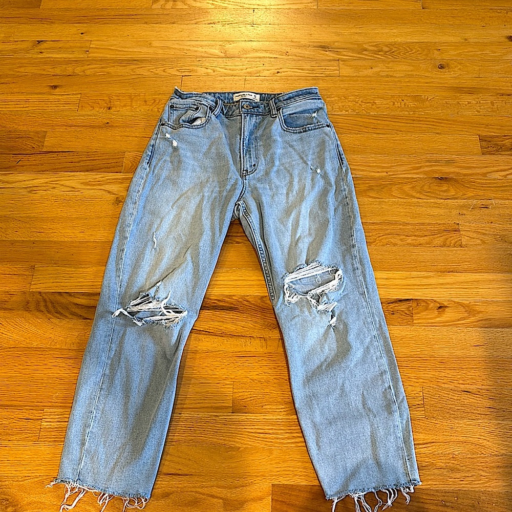 Abercrombie “The Mom High Rise” Jean